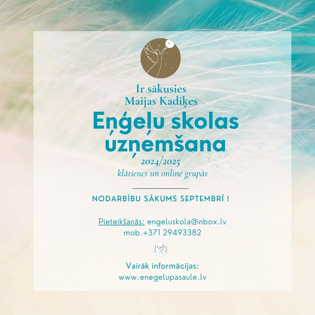 Par Eņģeļu skolu. Maija Kadiķe.