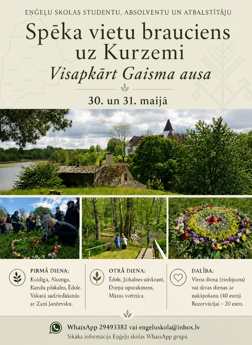 Spēka vietu brauciens!